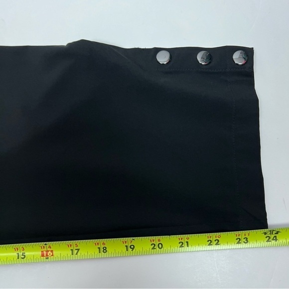 Chico’s Women’s Pull On Pants Sz 10 (Chico Sz 1.5) Color Black Pockets Stretch - Picture 11 of 12